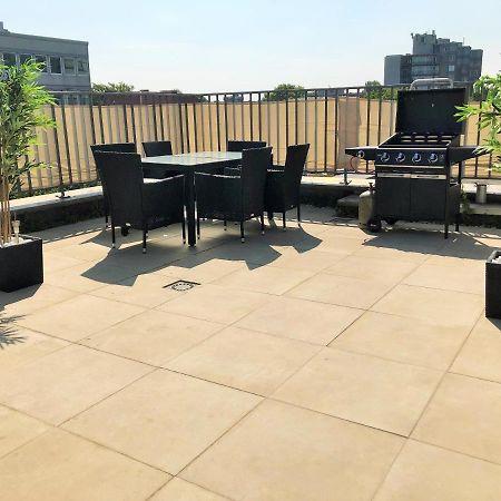 Stylisches Penthouse Zentral Tischfussball 100M2 Wii 하노버 외부 사진